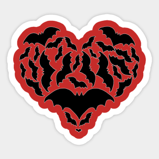 Batty Love Sticker